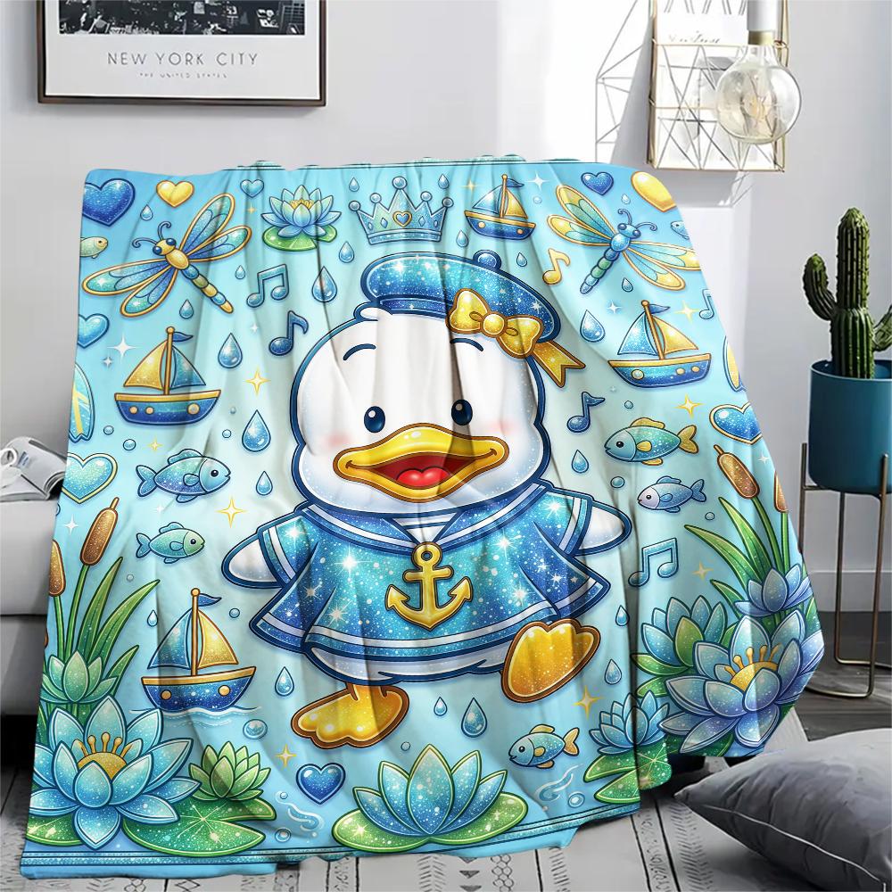 1PC Tuxedosam Print Flannel Blanket, High Quality All Seasons, Home Decor, Warmth and Comfort, Perfect for Christmas Gifts