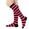 Women's Wide-stripe Calf Socks, Mid-calf And Knee-high Socks