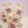 100pcs/Box Transparent Kawaii Cartoon Capybara Stickers Animal Decals Toys DIY Notebook Laptop Cute Kids Reward Sticker Gift