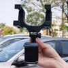 Auto Achteruitkijkspiegel Telefoonhouder Universeel Draaibaar Vrij Verstelbaar Auto Telefoonhouder Antislip Stabiele Mobiele Telefoons Stand Houder
