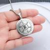 New Yubao Dharani Pendant, Lucky Necklace, Buddha Pendant, Transport Amulet, Double-sided Round Card