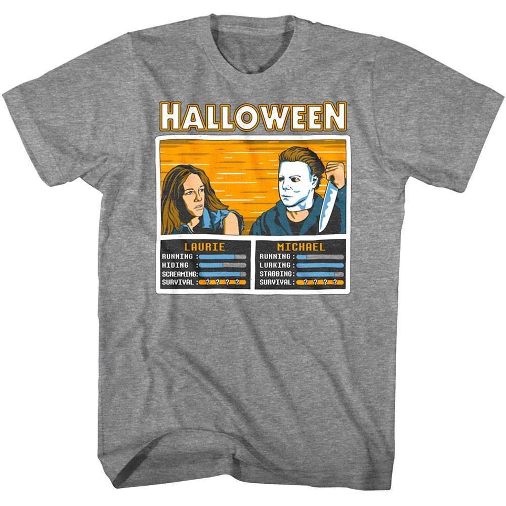 Halloween Laurie Versus Michael Men T Shirt M