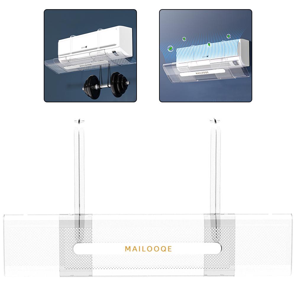 Comfort Air Deflector AC Air Deflector Indoor Comfort 360 Adjustable Detachable Wings Even Air Distribution For AC Units