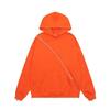 Unisex Oversized Hooded Sweatshirt With Zipper Detail Streetwear Long Sleeve Pullover Fall Winter 2025
