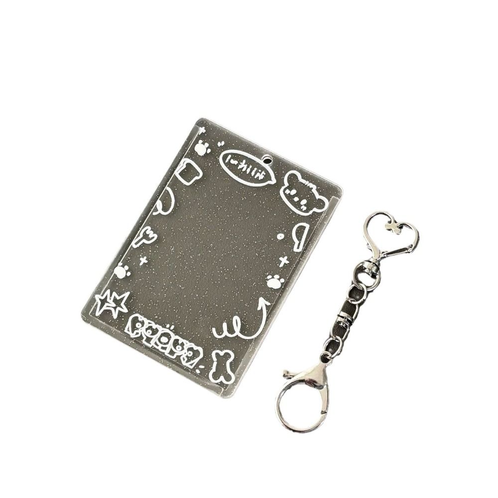 Transparent Photo Card Case Protetion Cover Picture Album Idol Card Display  Credit ID
