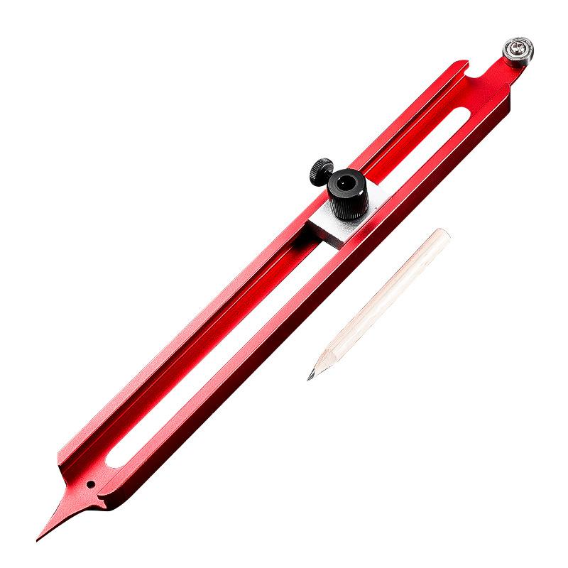 Adjustable Contour Scribe Ruler with Pencil Holder High Quality Material Profile Duplicator for Long Lasting Carpentry Woodworking Use