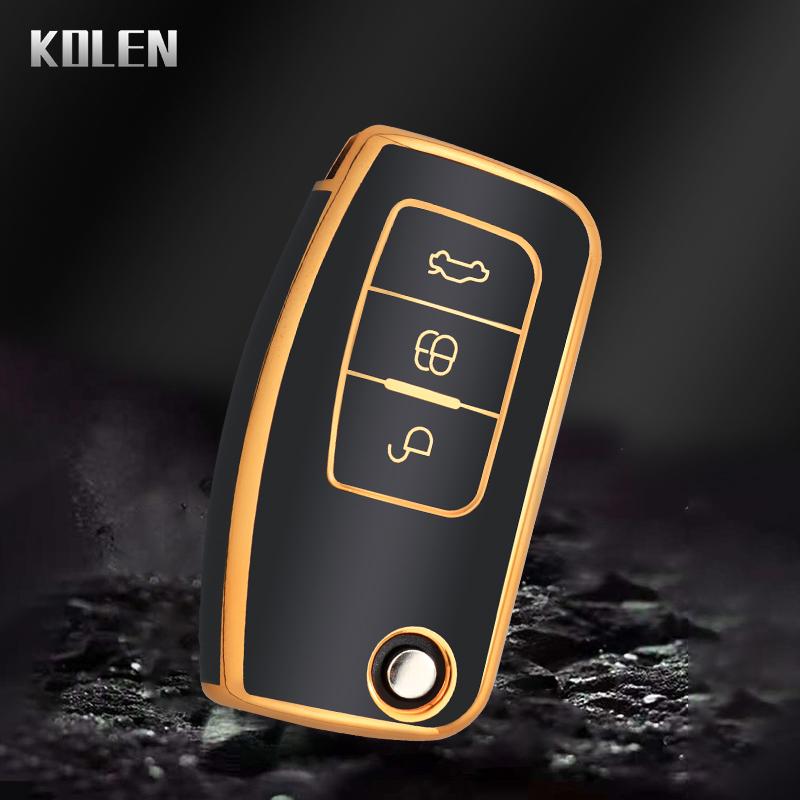 Tpu Car Key Cover Case Fob For Ford Focus 2 Mk2 Fiesta Mondeo Galaxy Falcon Territory Ecosport Kuga Escape B-Max C-Max Eco Sport