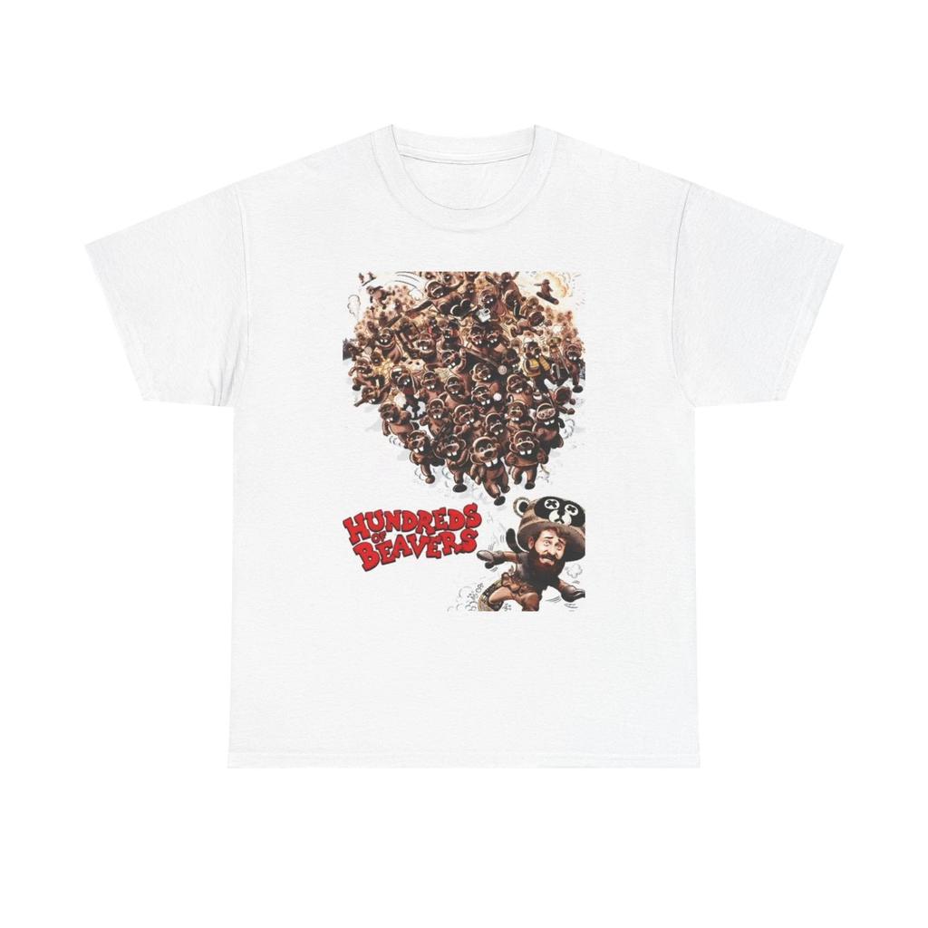 Men's and Women's T-shirts Hundreds Of Beavers Graphic