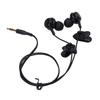 Waterproof Short Cord Headphones Clear Sound Quality No Knots Swimming Earphones for Surfing Running