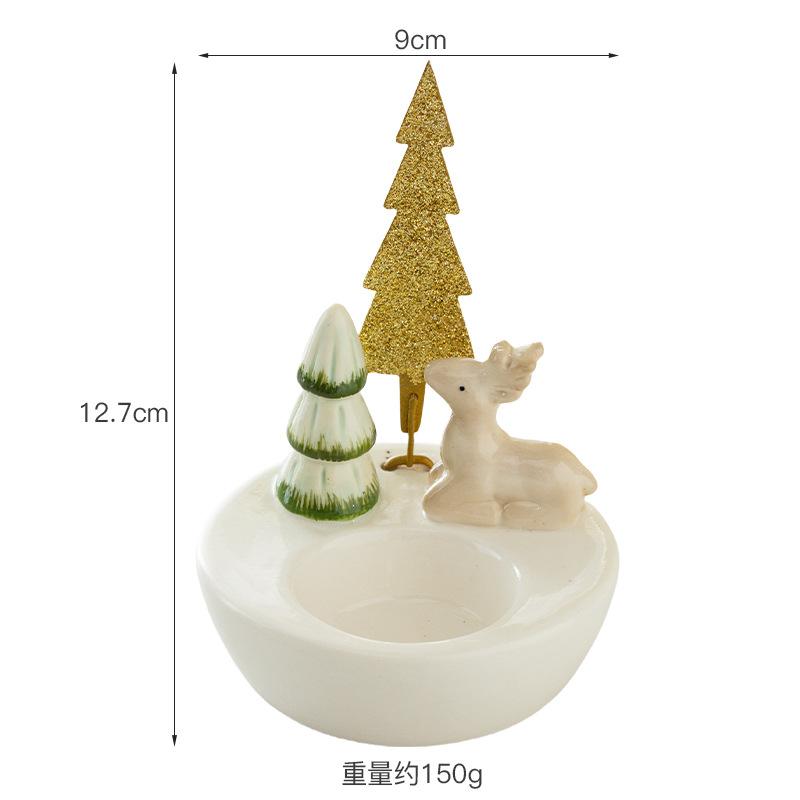 Cute Snowman Aromatherapy Candle Holder | Christmas Creative Home Decor, Bedroom Ambience Ornament Gift for Indoor  Use