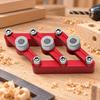 Woodworking Dowel-Jig with Bushings Rigid Wood Joint Tool Accurate