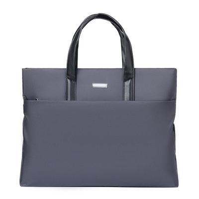 Bolsa de Mão de Poliéster para Laptop de Negócios de Grande Capacidade para Homens: Pasta Casual de Ombro ou Transversal