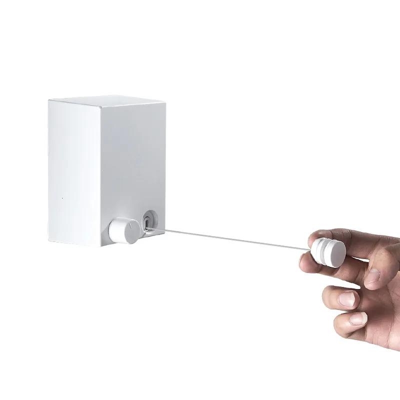 Invisible Clothesline Balcony Clothesline Wire Rope Indoor Non Perforated Indoor Retractable Clothesline Hotel