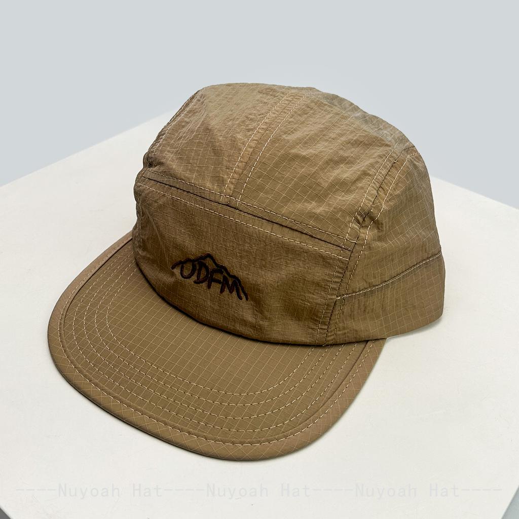 Quick Drying Plaid Embroidered Letters Baseball Hats Sunshade Flat Eave Breathable New Men Women Outdoor Peaked Caps Versatile