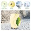 1pc 80*120cm Winter Protection Bag Against Freeze For Plant Cover Garden Plant With Zip Drawstring Breathable