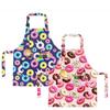 Kids Polyester Art Smock Waterproof Anti-Stain Apron for Painting Craft Kitchen Baking Children Activities