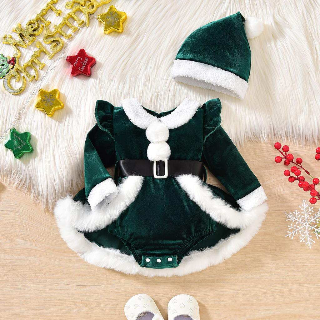 Christmas Party Romper Dress Costume