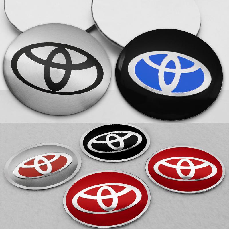 20Pcs 56mm Toyota Car Wheel Hub Center Cap Emblem Badge Stickers For Corolla Avalon Supra Yaris Prado Prius Rav4 Camry Accessory