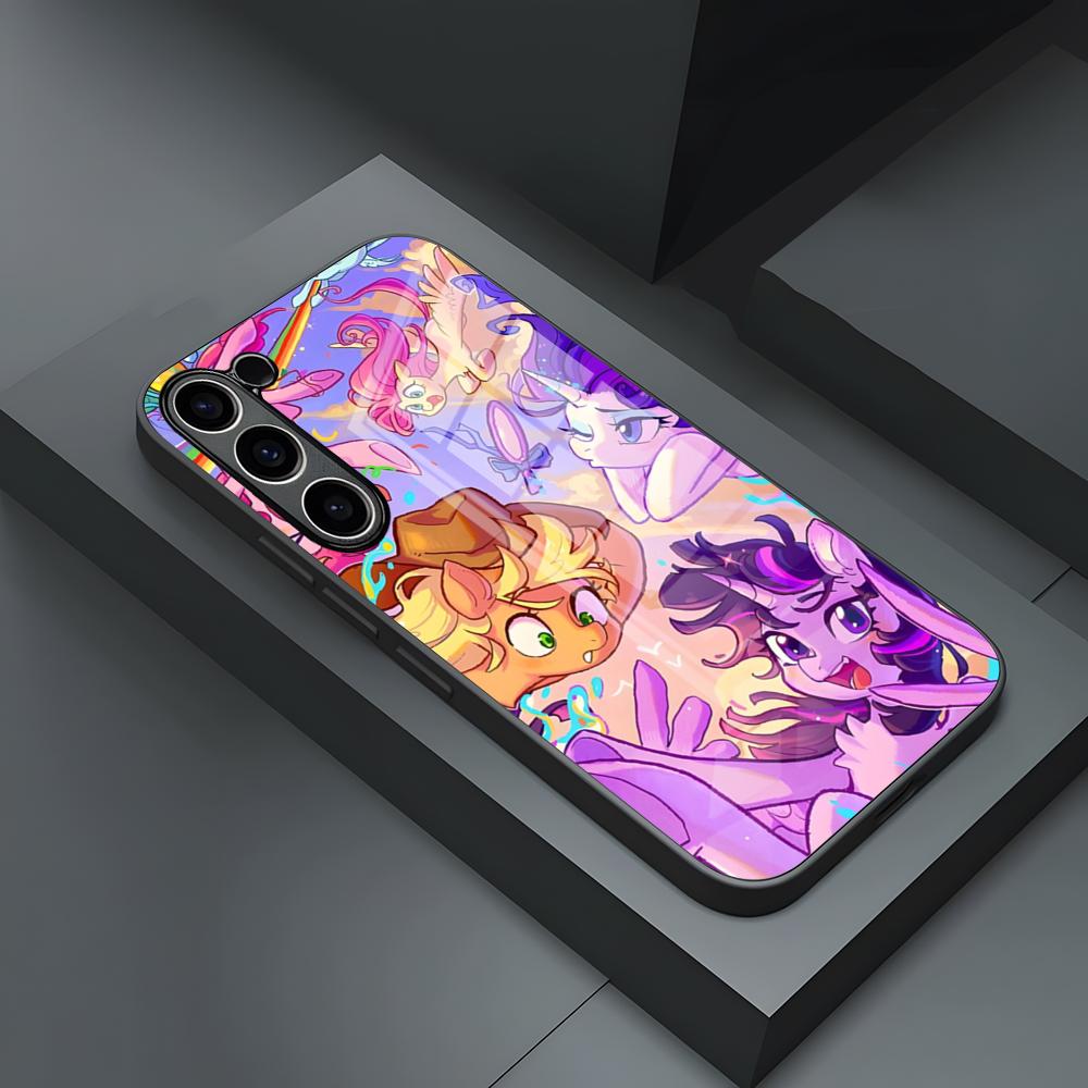 My Cartoon Little P-Ponys Phone Case For S25 Ultra Samsung S26 S23 S24 Fe S22 S20 S21 Plus A54 A34 A53 A16 Glass Cover