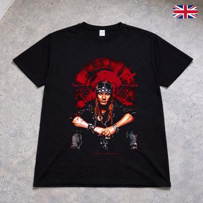 Guns N Roses Axl Rose T-shirt Rockband Grafisch T-shirt Volwassenen Kinderen Zwart