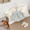 Baby Girl Spring Romper Princess Bodysuit Dress Set for Crawling