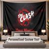 Custom Name Text Tapestry The Cure Personalized Polyester Wall Tapestry For Bedroom And Room
