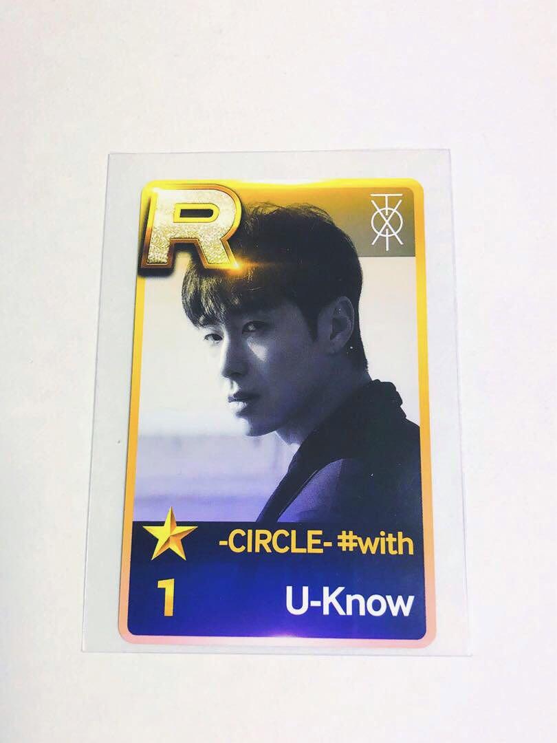 

[USED] SMTOWN SUPER STAR Trading Card TVXQ Yunho