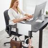 Vixplorn Vertical Laptop Desk Side No Drilling Easy to Adjustable Computer lbs Weight Capacity Stand, Rack, Required, Use, Non-Slip, Spacing,