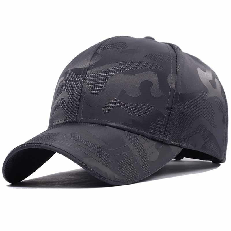 Tactical Baseball Cap Camouflage Sun Caps Military Sport Hats Big Head Men Women Oversize Snapback Hat 56-60cm 60-66cm