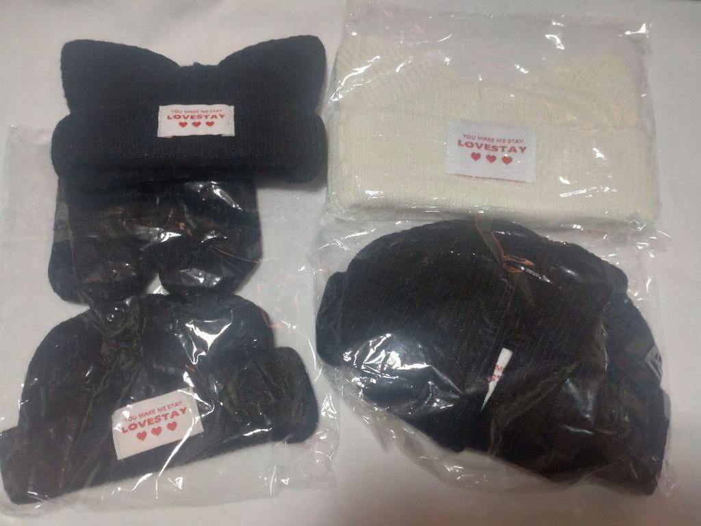 [USED] Stray Kids Skzoo Plush Knit Hat