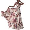 2026 Spring/Summer Women's European & American Backless Print Sleeveless Spaghetti Strap Maxi Dress