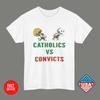 C021 - Catholics Vs Convicts Shirt Vintage 1988 T Shirt Unisex Inspired Fan Gift Unisex T-Shirt