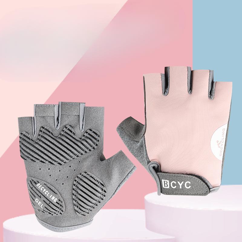 Fitness Gloves for Men and Women with Half Finger Thin Equipment Training Anti Slip Wear Resistant Cocoon Proof Mountaineering Bicycle Riding Gloves