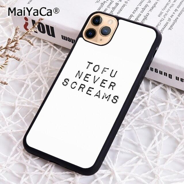 

MaiYaCa Иди Веган Еда Вегетарианцы ВЕГЕТАРИАНСКИЕ Цитаты Чехол для Телефона Для iPhone SE 6s 7 8 plus X XR XS 11 12 pro max Samsung S21 S22 чехол Samsung S22ultra