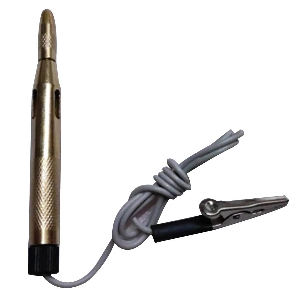 

Auto Car Light Circuit Tester Lamp Voltage Test Pen Detector Probe Light Probe Pen Pencil DC 6V/12V/24V золотий