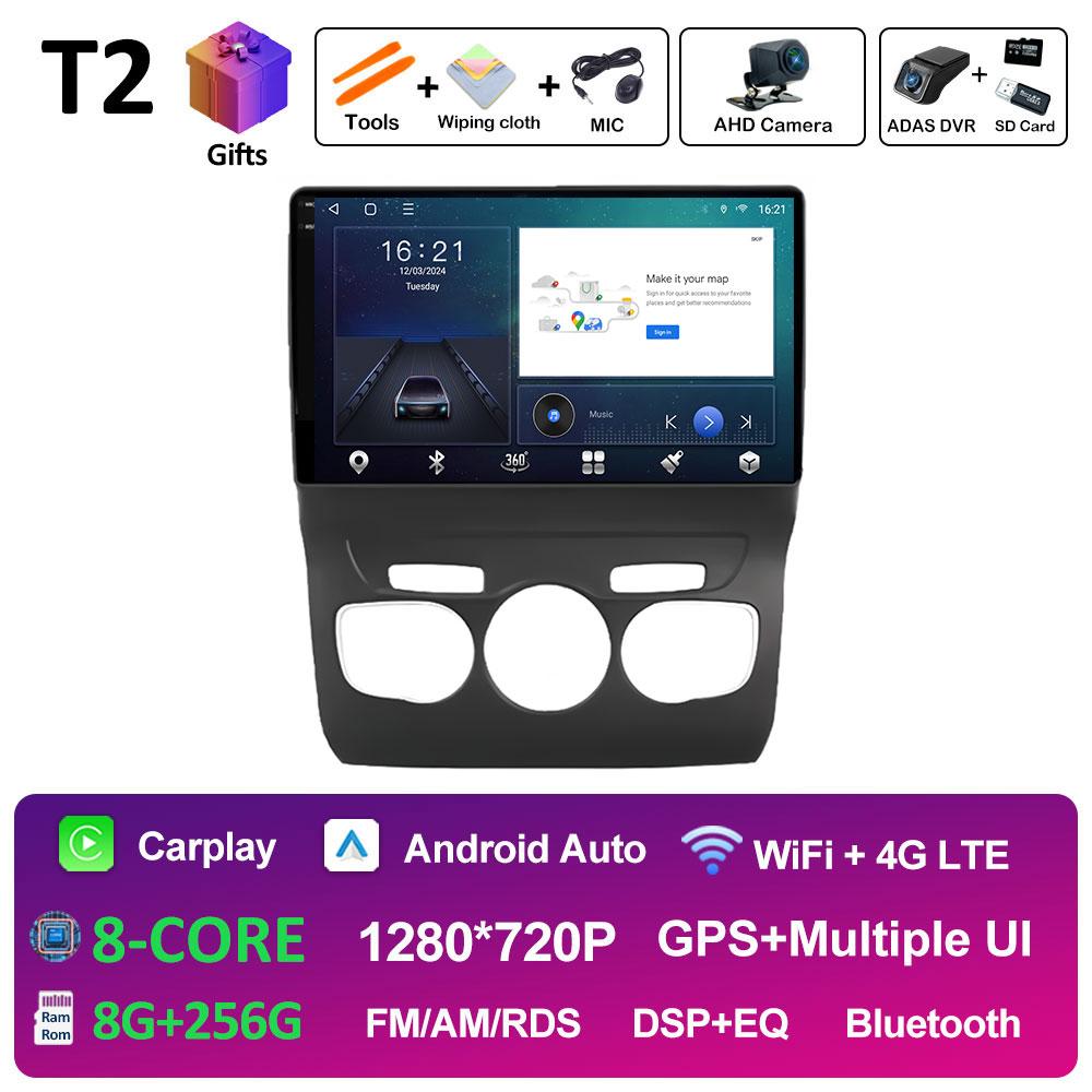 For Citroen C4 C4L DS4 2012 2013 2014 2015 2016 2017 Navigation GPS DSP Stereo Autoradio Car Radio Player QLED IPS Screen WIFI