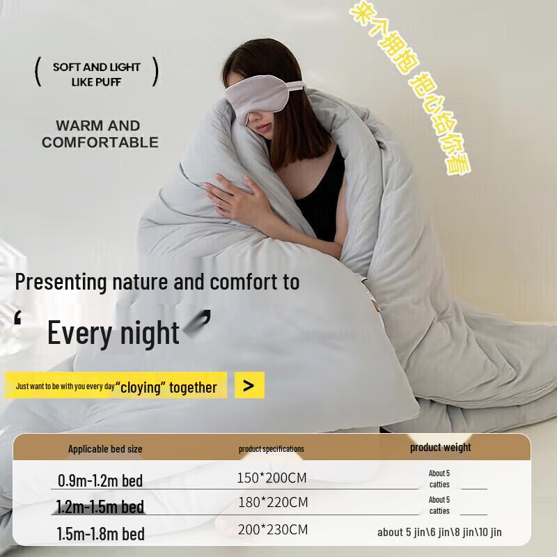 Nanjiren Lightweight Polyester Summer Duvet Insert