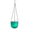 1 Set Hanging Flowerpot Self-Watering Visible Water Level Hanging Planter Pot Basket with Drainage Holes for Indoor Outdoor