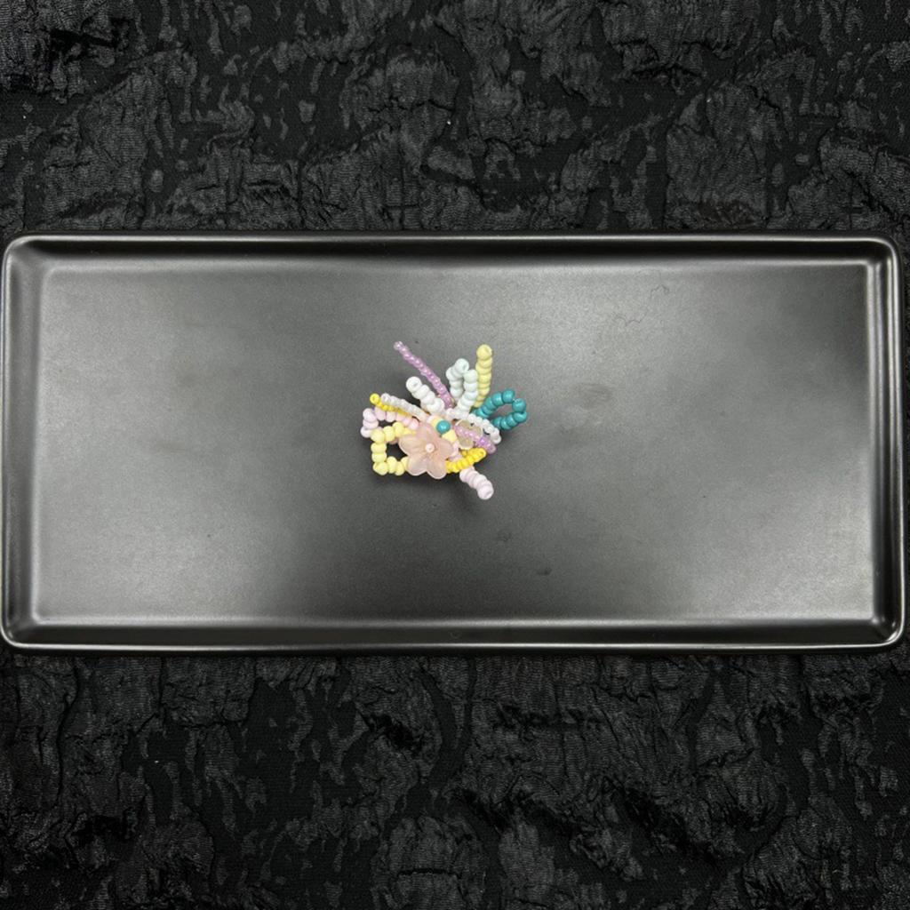 Dopamine Handcrafted Beaded Jelly Shoes Sports Sandals Accessory Diy Shoe Decorative Colorful Flower Slippers Buckles