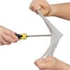Transparent Disposable PVC Gloves - Powder-Free, Food Safe, Thickened for Household and Kitchen Use