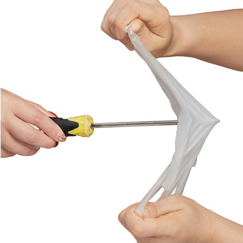Transparent Disposable PVC Gloves - Powder-Free, Food Safe, Thickened for Household and Kitchen Use