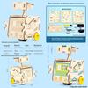 Diy Mars Obstacle Avoidance Robot Science Kit For Kids Educational Stem Toy