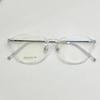 Ultralight Korean Titanium Square Eyeglass Frame - Stylish Men's & Women's Lenses Option