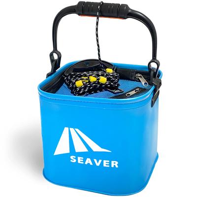 SEAVER Fishing Water 22cm Your with Pliers and Fish Grip Single Bucket, [Choose Set/Color] (Blue, Item)