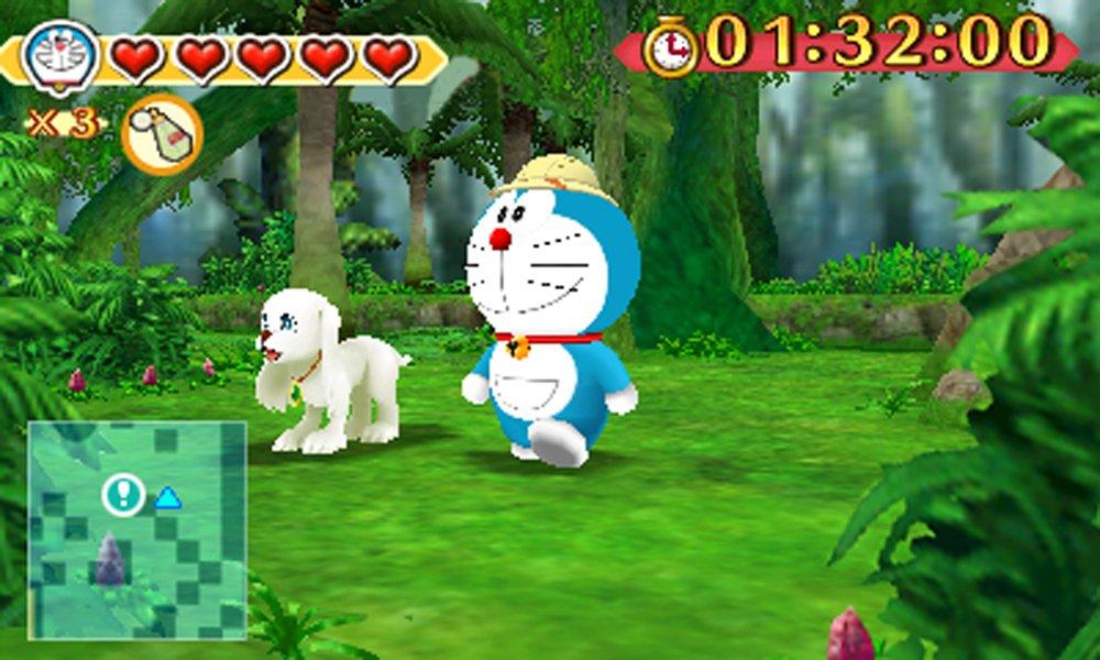 New Great Adventure In the South Seas Peko and the Five Explorers 3DS Doraemon Nobita's - -