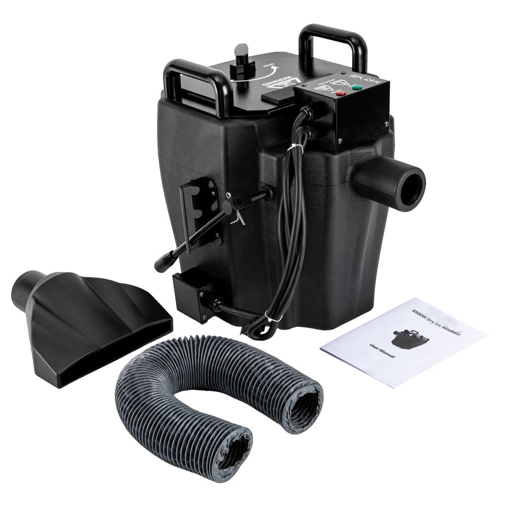 3500W DJ Stage Effect Dry Ice Machine Portable Performance Event Smoke Machine Wedding Party Low Smoke Machine