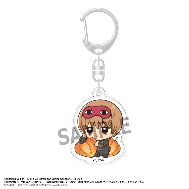 TV Anime "Gintama" Trading Acrylic Keychain Birth Flowers 7-Piece Box