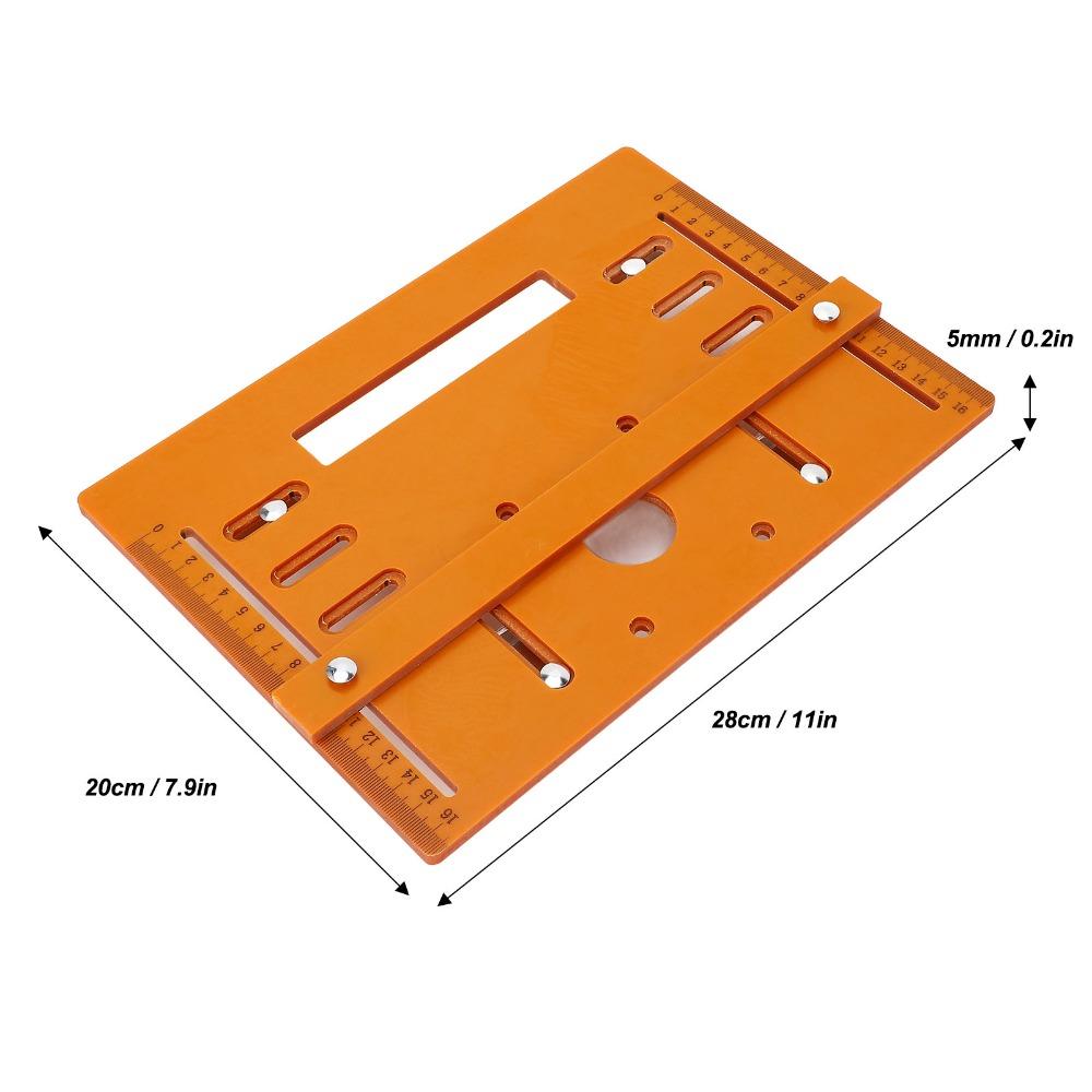 4 Inch Cutting Machine Base Plate 5mm Thickness Circular Saw Base Plate  Woodworking