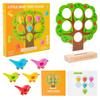 Wooden Boys And Girls Educational Fun Early Education Birds Settle Down Logical Thinking Space Color Cognitive Toys