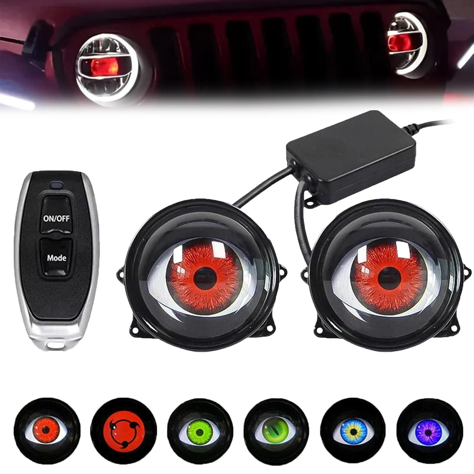 

Свет Devil Eyes для автомобилей. USB Devil Eye Devil Eye Headlight. Светодиодные фары Devil Eye для автомобилей с регулируемым рисунком глаз. 12 В Devil Eyes для автомобилей One Size